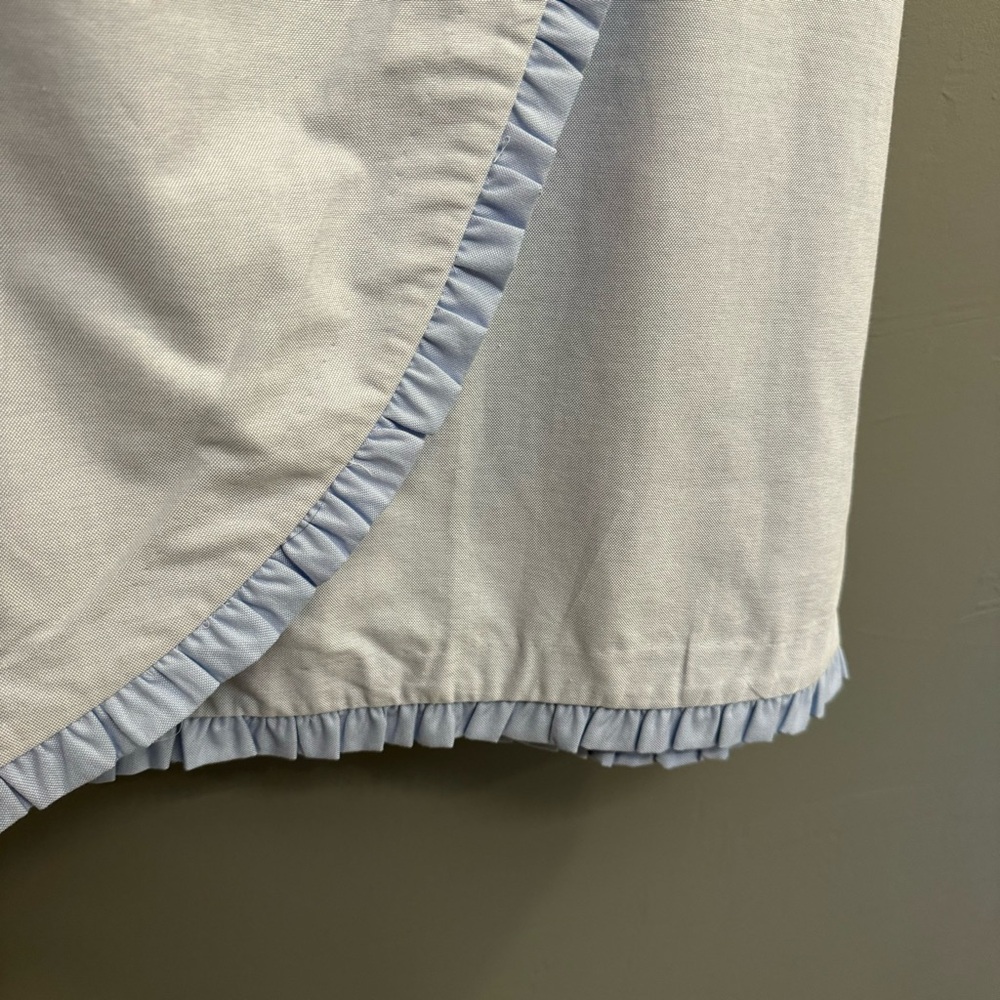 NWT J. Crew Oxford Ruffle Pencil Skirt Size 20 - Picture 5 of 8